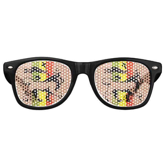 King lion retro sunglasses (Front)