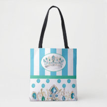 King Louis Crown Tote by Heather French Henry