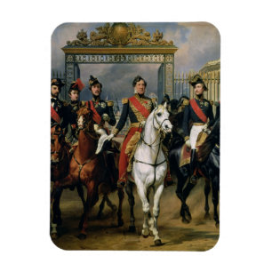 King Louis-Philippe (1773-1850) of France and his Magnet