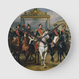 King Louis-Philippe (1773-1850) of France and his Round Clock