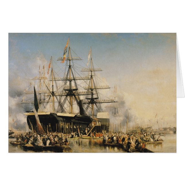 King Louis-Philippe  Disembarking at (Front Horizontal)