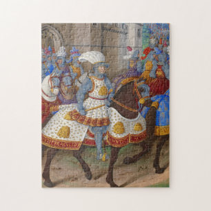 King Louis XII Le Voyage de Gênes Illustration Jigsaw Puzzle