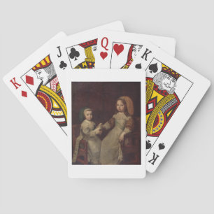 King Louis XIV (1638-1715) as a child with Philipp Playing Cards
