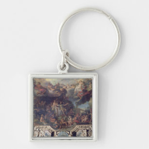 King Louis XIV  Governing Alone Key Ring