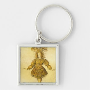 King Louis XIV of France Key Ring