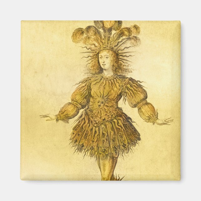 King Louis XIV of France Magnet (Front)