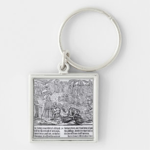 King Malcolm of Scotland Key Ring