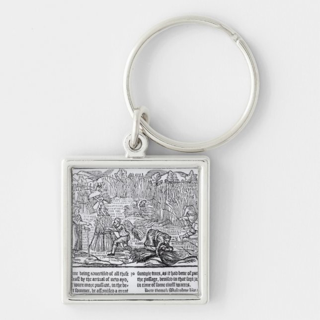 King Malcolm of Scotland Key Ring (Front)