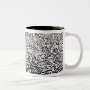 King Malcolm of Scotland Two-Tone Coffee Mug