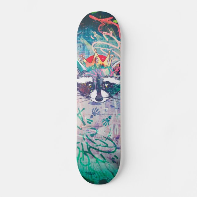 King Mapache Skateboard (Front)