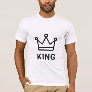 King Matching Shirts – Minimal Crown Line 