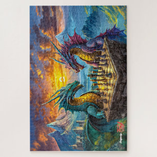 King Me Design by Rich AMeN Gill Jigsaw Puzzle