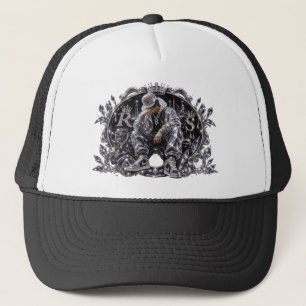 King Mentality Diamond Streetwear Aesthetic Trucker Hat