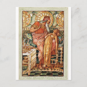 King Midas Golden Touch Postcard