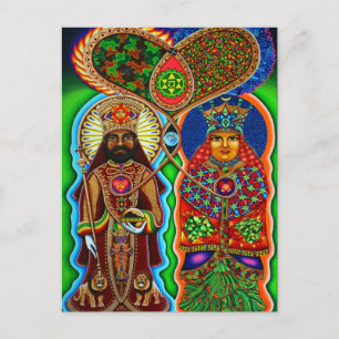 King n Queen  Postcard