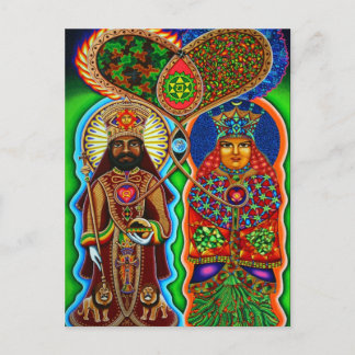 King n Queen  Postcard