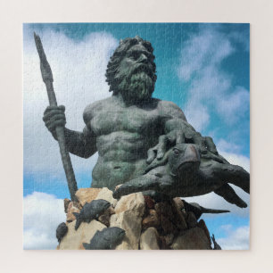 king neptune at virginia beach jigsaw puzzle