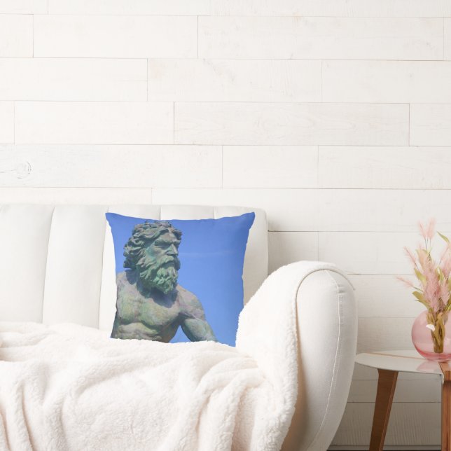 King Neptune by Shirley Taylor Cushion (Couch)