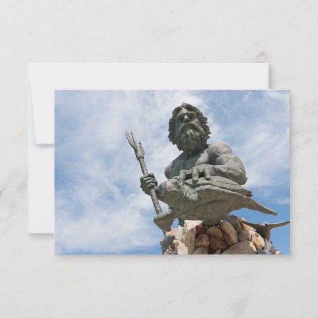 King Neptune Virginia Beach Statue (Front)