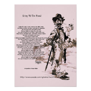 "King 'O The Road" Poster
