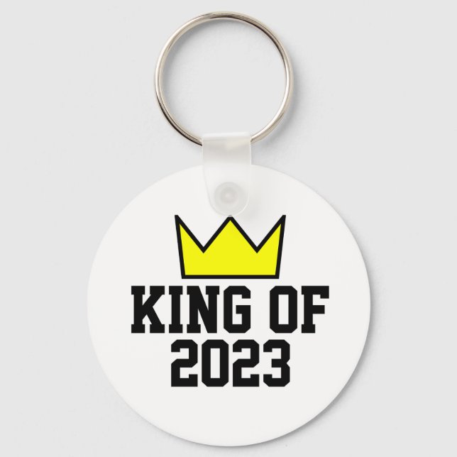 King Of 2023  Key Ring (Front)