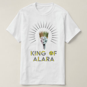 King of ALARA Radiation Symbol T-Shirt