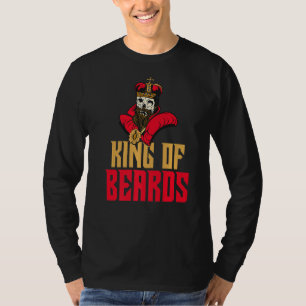 King Of Beards Viking Bearded Men T-Shirt