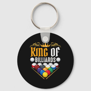 King Of Billiards Pool Billiard Snooker Lover Hob Key Ring