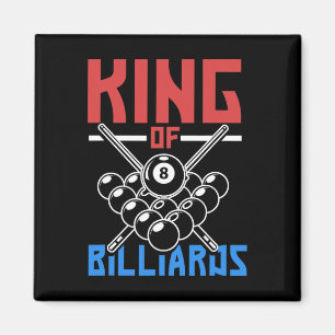 King Of Billiards Snooker Pool Billiards Rack Cue Magnet