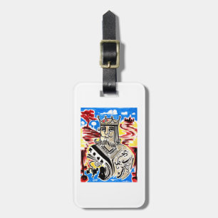 King Of Cards Luggage Tag