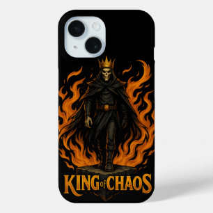 King of Chaos iPhone 15 Barely There Case Gothic
