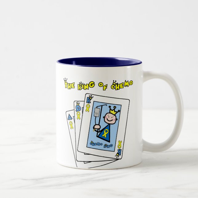 King of Chemo Two-Tone Coffee Mug (Right)