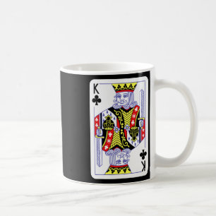 King Of Clubs Playing Cards Halloween Costume Deck Coffee Mug
