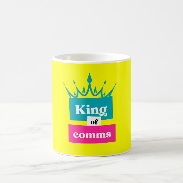 King of comms mug (Center)