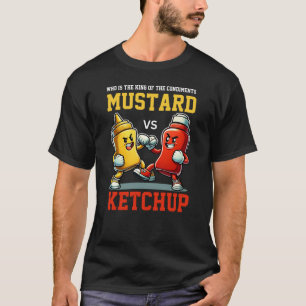 King of condiments Mustard vs Ketchup Classic T-Shirt