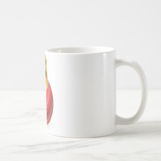 King of cricket coffee mug (Right)