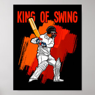King Of Cricket  Poster