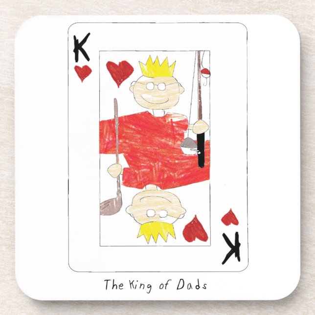 king of dads coaster (Front)