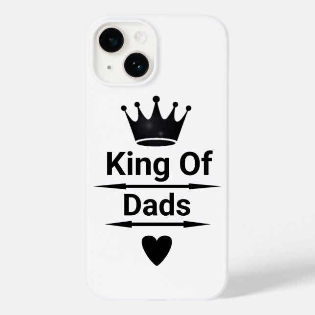 King Of Dads Crown Gift Case For Him (Back)
