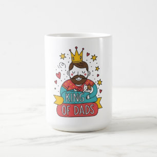 King of Dads Father's Day Coffee Mug