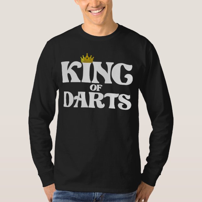 king of darts T-Shirt (Front)