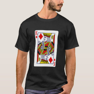 King Of Diamonds Playing Cards Halloween Costume T-Shirt