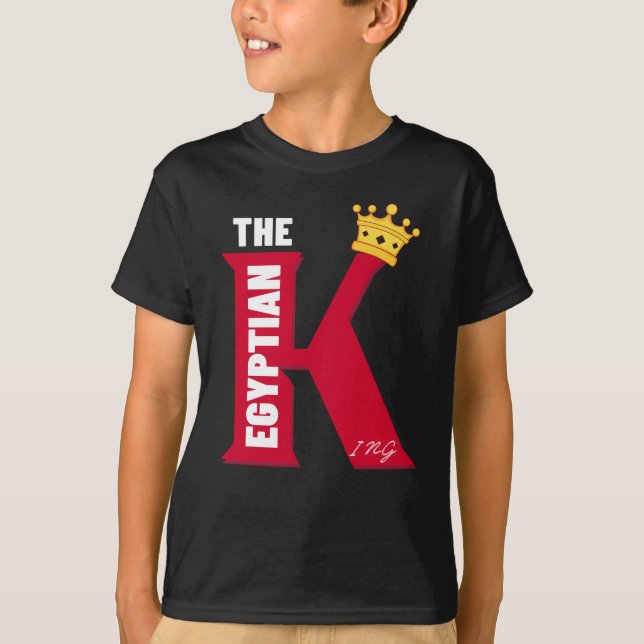 King of Egypt Shirt, Mo Salah T-Shirt (Front)