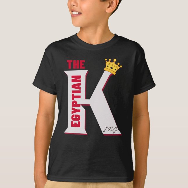 King of Egypt Shirt, Mo Salah T-Shirt (Front)