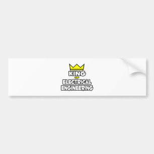 King of Electrical Engineering Bumper Sticker