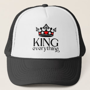 KING of everything Crown Trucker Hat