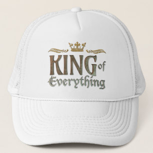 KING of Everything - Grand Mediaeval Royal Crown Trucker Hat