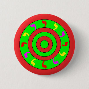 King of Fire 6 Cm Round Badge