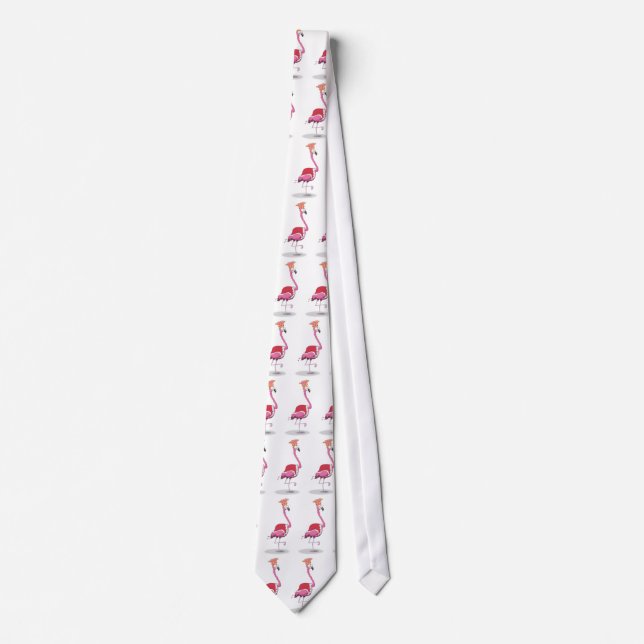 King of Flamingos Tie (Front)