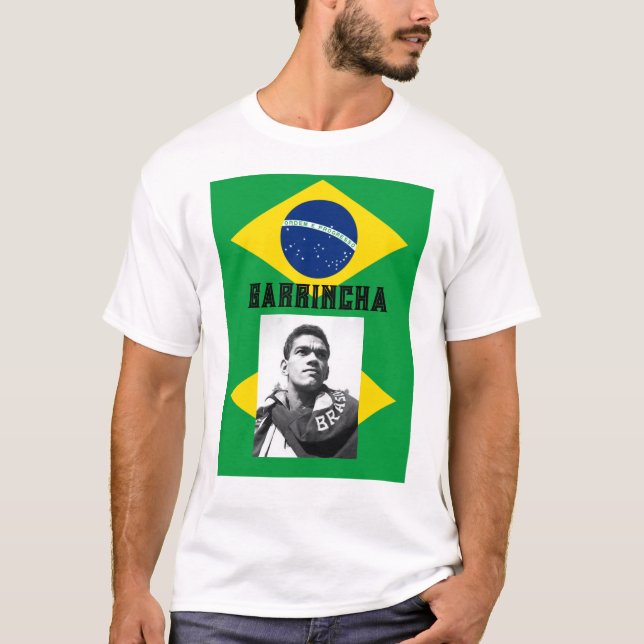 KING OF FOOTBALL GARRINCHA T-Shirt (Front)